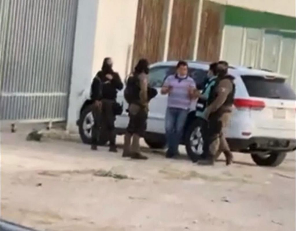 Lorenzo N fue detenido por elementos de la policía del estado