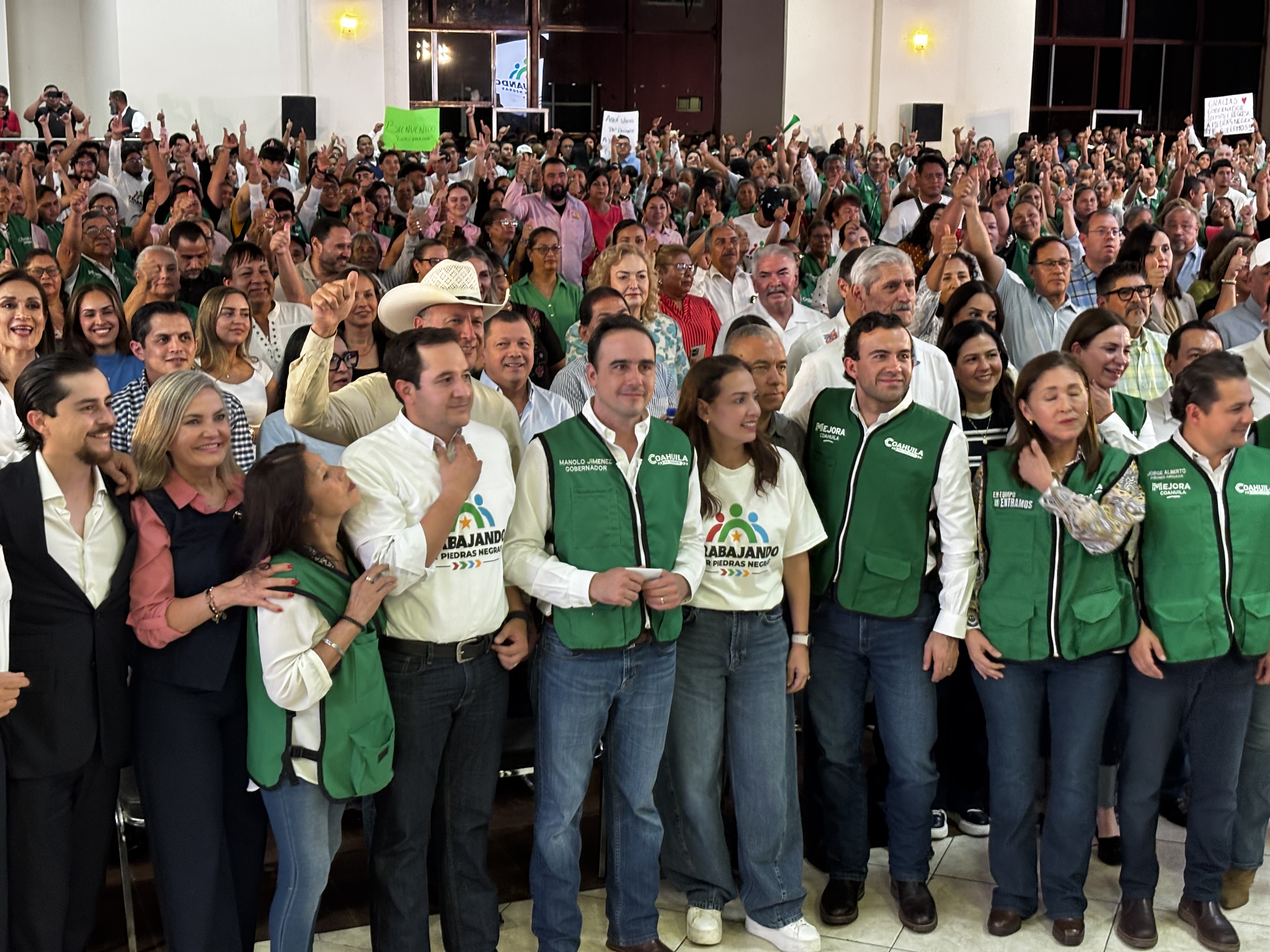Anuncian inversión de 312 millones de pesos en obras y apoyos para Piedras Negras