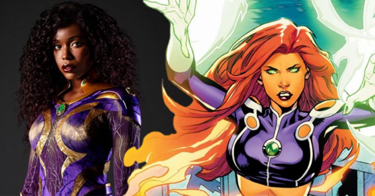 Así es el nuevo traje de Starfire Así es el nuevo traje de Starfire