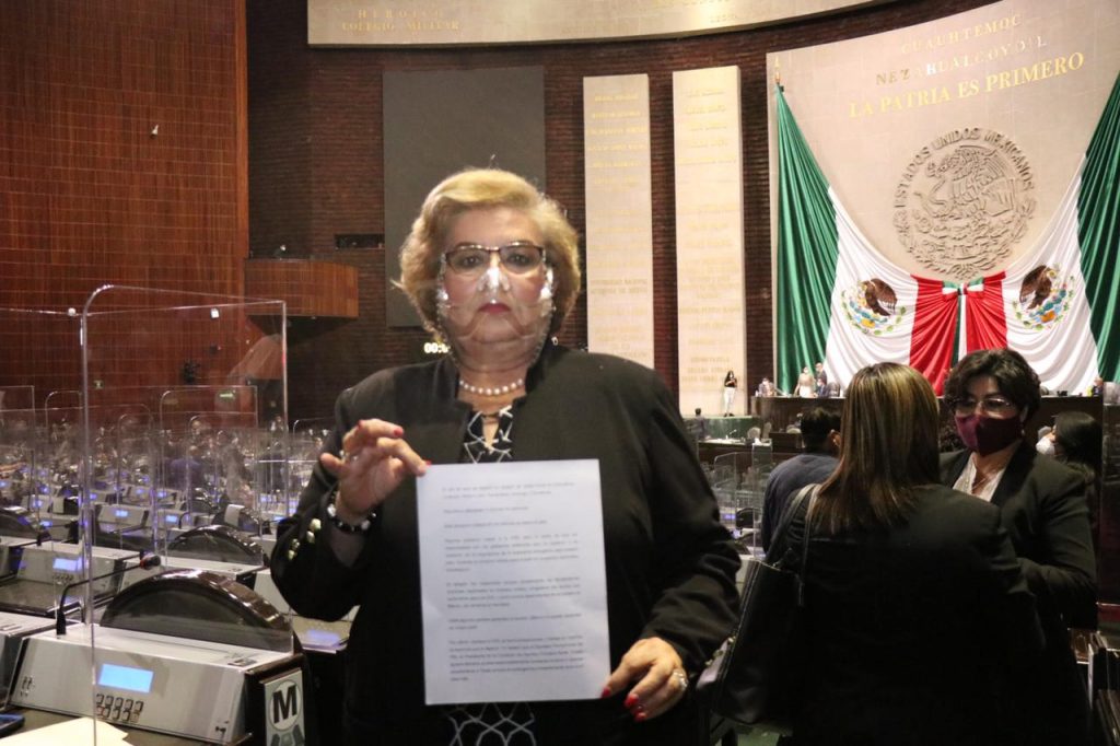 Melba Farías, diputada federal de Morena acusada por su suplente de corrupción, amenazas y acoso.