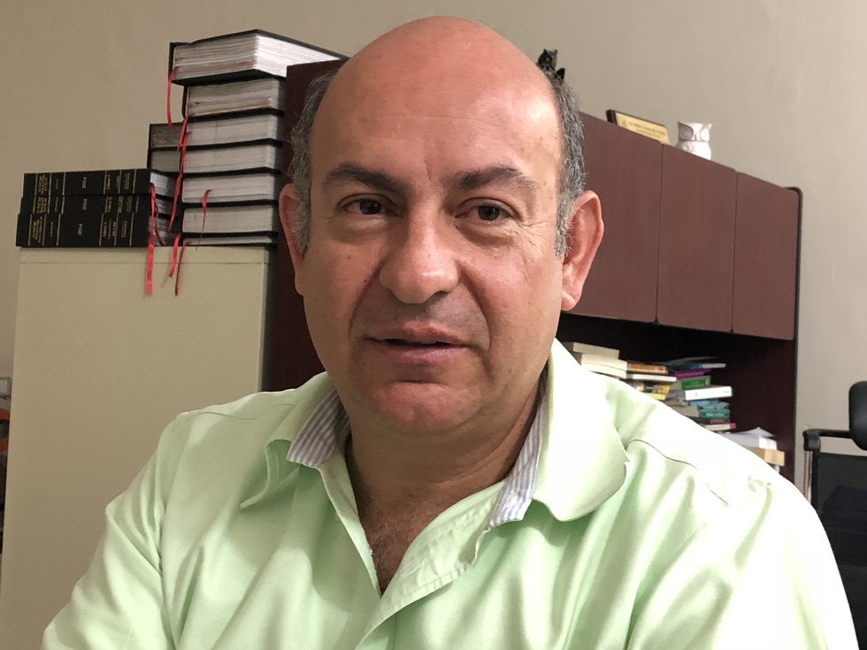 Raúl Garza de la Peña, secretario general de la Unión de Organismos Empresariales de Saltillo